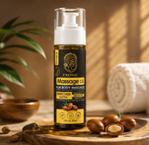 روغن ماساژ بدن اکسونیک حاوی روغن بادام شیرین و روغن یاس 200 میل اکسونیک