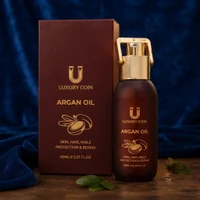 روغن تقویت کننده مو و ابرو آرگان برند لاکچری کوین