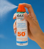 اسپری ضد افتاب ویتابلا SPF50 و 150 میل بدون ایجاد چربی و سنگینی روی پوست