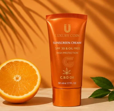 کرم ضد آفتاب spf30 لاکچری کوین با بافت سبک و بدون چربی ساخت فرانسه